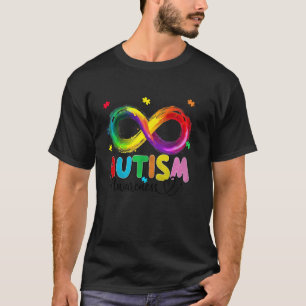 Autismus-Bewusstsein Neurodiversitäts-Unendlichkei T-Shirt