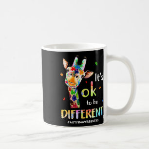 Autismus Bewusstsein Niedlich Giraffe Tier sein Ok Kaffeetasse
