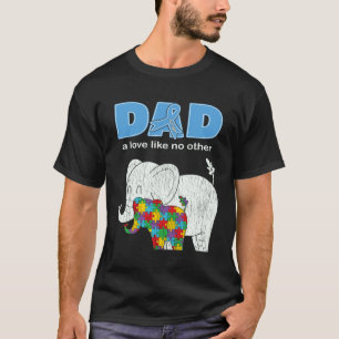 Autismus-Bewusstsein Papa Liebe Stolz Autismus Soh T-Shirt
