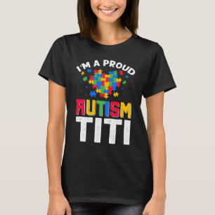 Autismus-Bewusstsein passende Familie Ich bin stol T-Shirt