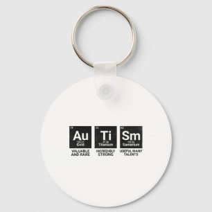 Autismus Bewusstsein Periodischer Tabelle Autismus Schlüsselanhänger