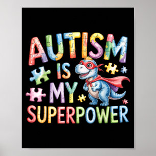Autismus-Bewusstsein Poster