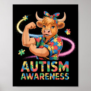 Autismus-Bewusstsein Poster