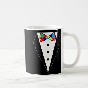 Autismus-Bewusstsein-Puzzle-Hemd Krawatte 2017 Tux Kaffeetasse