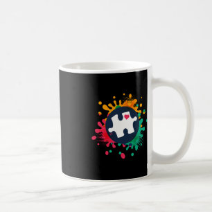 Autismus Bewusstsein Puzzle Piece Liebe Autistisch Kaffeetasse