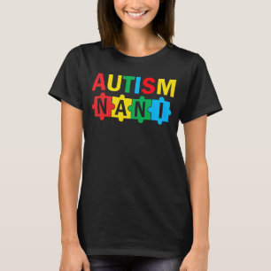 Autismus Bewusstsein Puzzle Ribbon Proud Autism Na T-Shirt