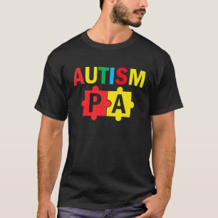 Autismus-Bewusstsein-Puzzle-Schleife Stolz Autismu T-Shirt