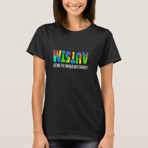 Autismus Bewusstsein Puzzle sehen die Welt anders T-Shirt