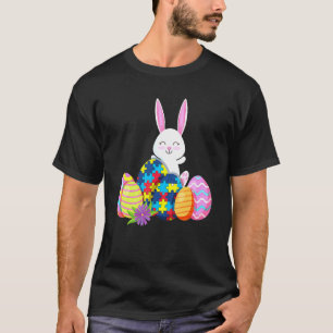 Autismus-Bewusstsein-Puzzle T Osterhase Eier T-Shirt