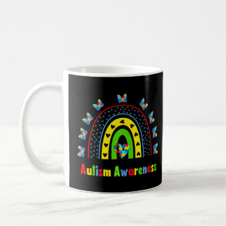 Autismus Bewusstsein Rainbows Autismus Bewusstsein Kaffeetasse