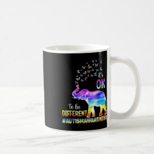 Autismus Bewusstsein Schmetterling Elefant Es ist  Kaffeetasse