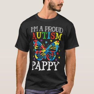 Autismus Bewusstsein Schmetterling Ich bin ein sto T-Shirt