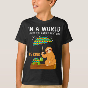 Autismus-Bewusstsein Sei nett Sonderpädagogik-Lehr T-Shirt