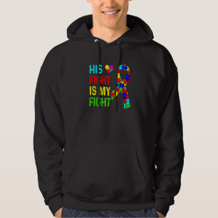 Autismus Bewusstsein, sein Kampf ist mein Kampf Va Hoodie