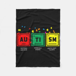 Autismus-Bewusstsein Seltene Starke Begabung  Fleecedecke