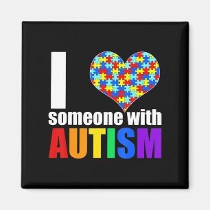 Autismus Bewusstsein Shirt Autismus Mama I Liebe J Magnet