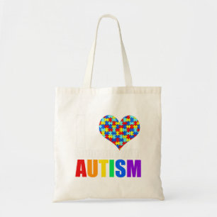 Autismus Bewusstsein Shirt Autismus Mama I Liebe J Tragetasche