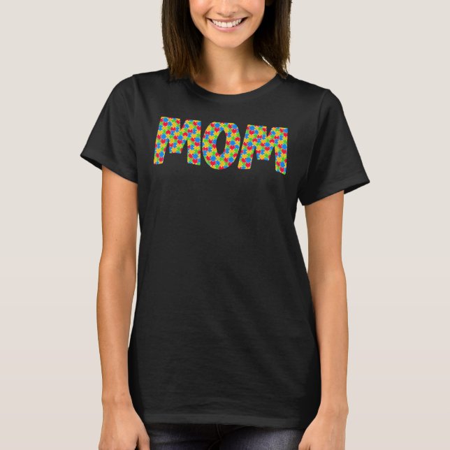Autismus Bewusstsein Shirts Autismus Mutter Gesche (Vorderseite)
