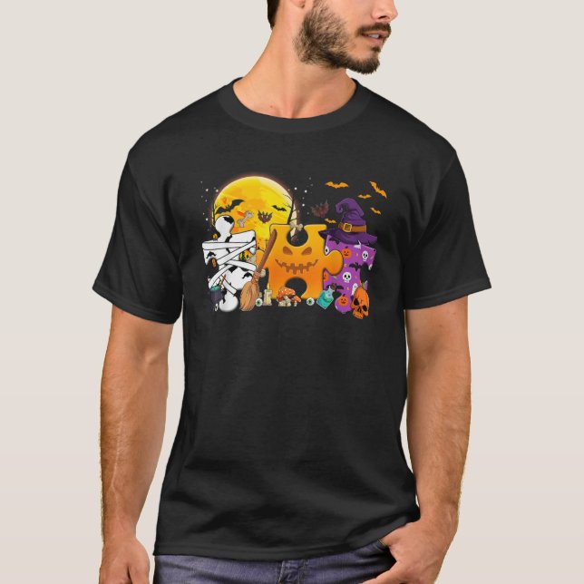 Autismus Bewusstsein Shirts Clearance Witziges Hal (Vorderseite)