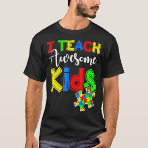 Autismus-Bewusstsein Sonderpädagogik-Lehrer S T-Shirt