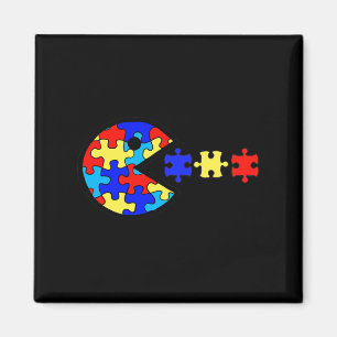 Autismus Bewusstsein Spaß Autismus Puzzle Piece Vi Magnet
