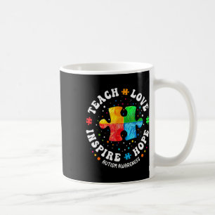 Autismus Bewusstsein Sped Teacher Lehrer Liebe Hop Kaffeetasse