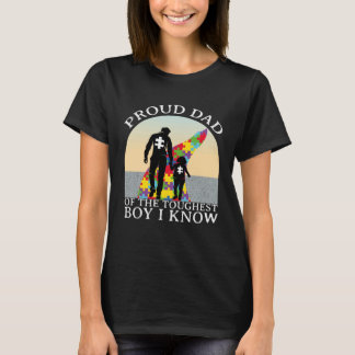 Autismus-Bewusstsein  Stolz auf den härtesten Jung T-Shirt
