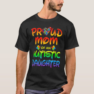 Autismus-Bewusstsein  Stolz Mutter Autistische Toc T-Shirt