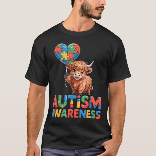 Autismus-Bewusstsein  T-Shirt (Vorderseite)