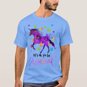 Autismus Bewusstsein Tag Einhorn Geschenk, ist es  T-Shirt