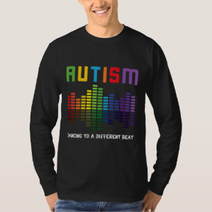 Autismus Bewusstsein tanzt zu einem anderen Schlag T-Shirt
