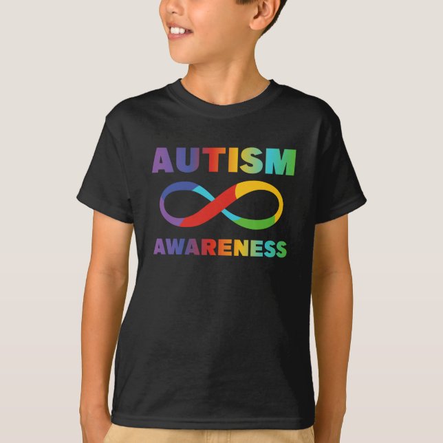 Autismus Bewusstsein, um anders zu sein Leo T-Shirt (Vorderseite)
