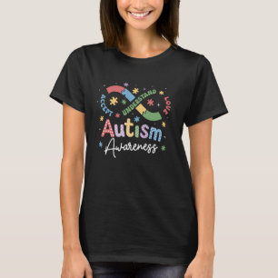 Autismus-Bewusstsein Unendlichkeitssymbol Akzeptie T-Shirt
