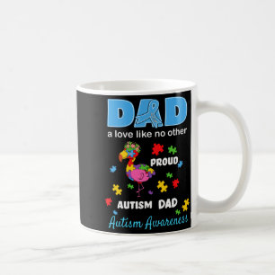 Autismus-Bewusstsein Vater Liebe Stolz Autismus So Kaffeetasse