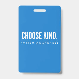 Autismus Bewusstsein wählen Art Lanyard Abzeichen  Ausweis