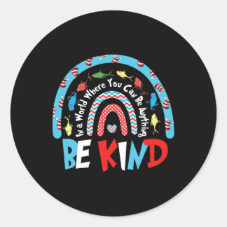 Autismus Bewusstsein, warum in der Lehrerkatze von Runder Aufkleber