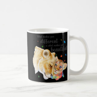 Autismus Bewusstsein, was einen zu einer anderen L Kaffeetasse