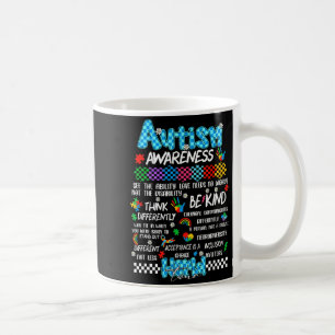 Autismus-Bewusstsein Welt-Tour Sped-Lehrer Liebe B Kaffeetasse