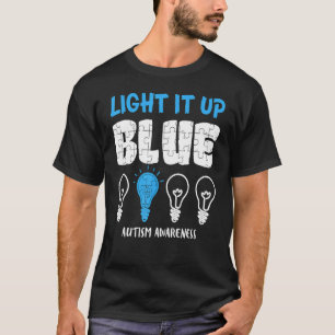 Autismus-Bewusstsein Zünde es Blau 1 T-Shirt