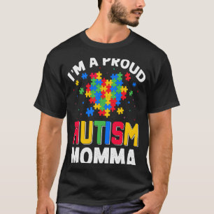 Autismus-Bewusstsein Zusammengehörende Familie Ich T-Shirt