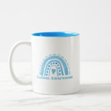 Autismus Bewusstsein Zwei-Tonen-Tasse, 11 oz