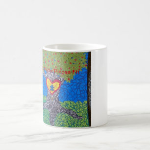 Autismus-Bewusstseins-Baum-Tasse Kaffeetasse