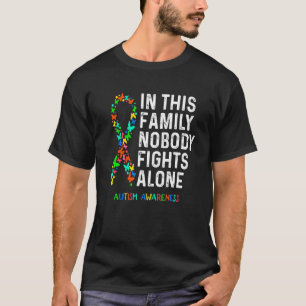 Autismus-Bewusstseins-Puzzle In dieser Familie käm T-Shirt