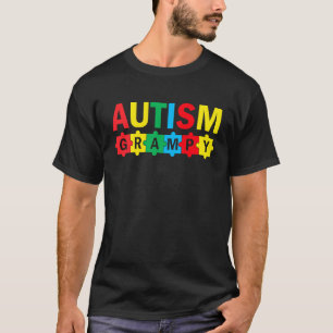 Autismus-Bewusstseins-Puzzle-Schleife Stolz Autism T-Shirt