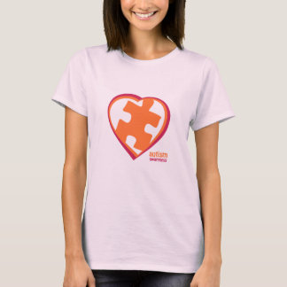 Autismus-Bewusstseins-Puzzlespiel im Herzen (PO) T-Shirt