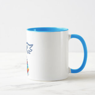 Autismus-Bewusstseins-Tasse Tasse
