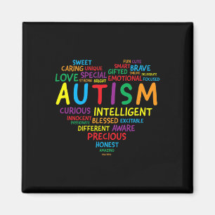 Autismus Bewusstseinsbildung Autismus Herzautismus Magnet