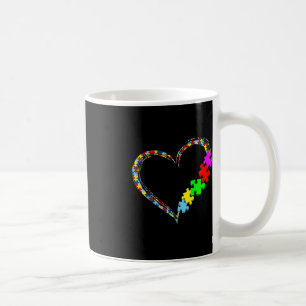 Autismus Bewusstseinsbildung Liebe Herz Puzzle Pie Kaffeetasse