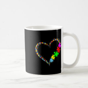 Autismus Bewusstseinsbildung Liebe Herz Puzzle Pie Kaffeetasse