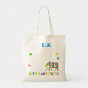 Autismus Bewusstseinsbildung Shirts für alte Männe Tragetasche